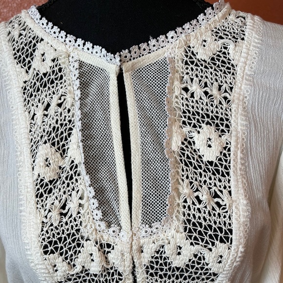 Cleobella Maxi Dress. Ivory. Size Large. - Picture 8 of 13